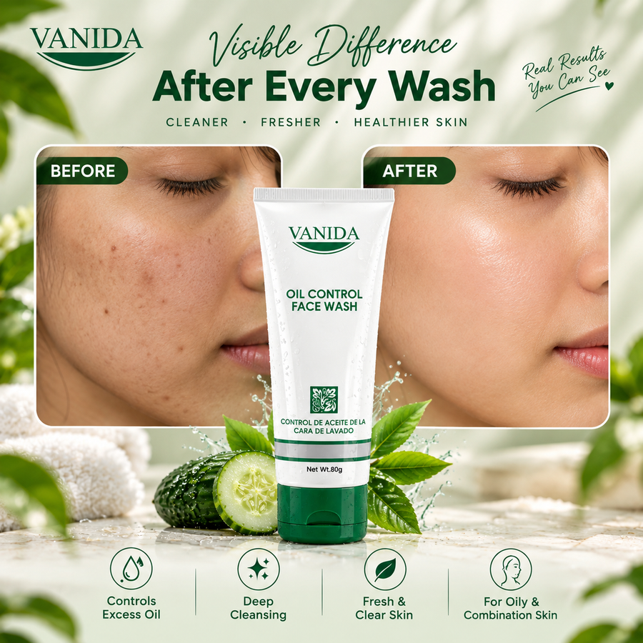 Vanida Face Wash – Fresh, Clean & Glowing Skin