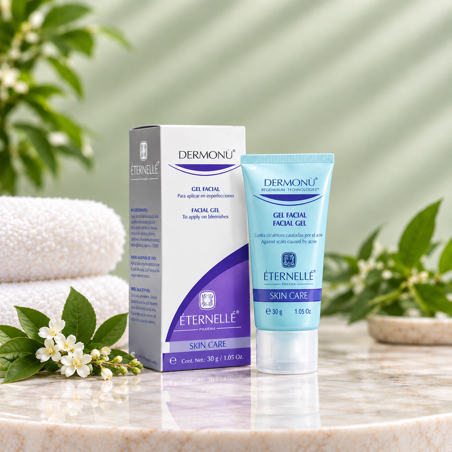 DERMONU ÉTERNELLÉ Facial Gel – Acne, Blemish & Oil Control